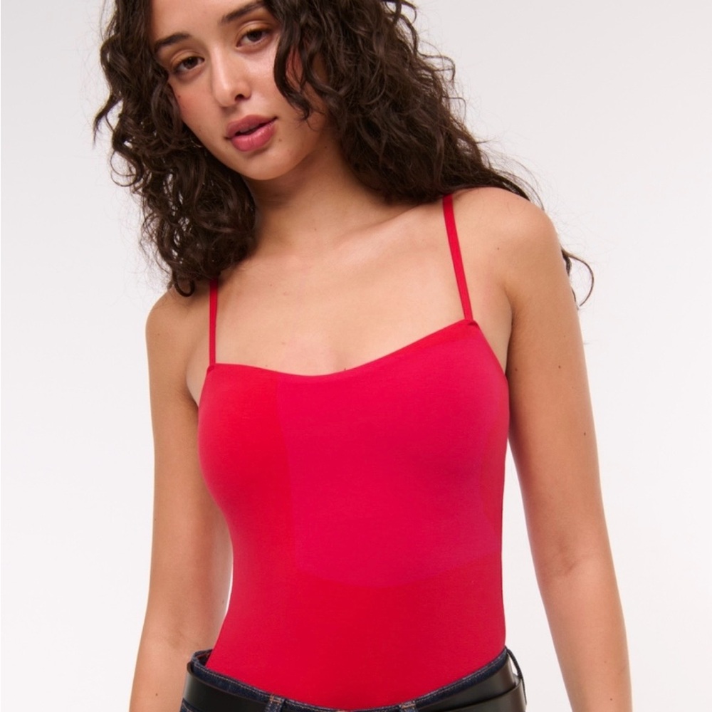 Abercrombie & Fitch Red Bodysuit